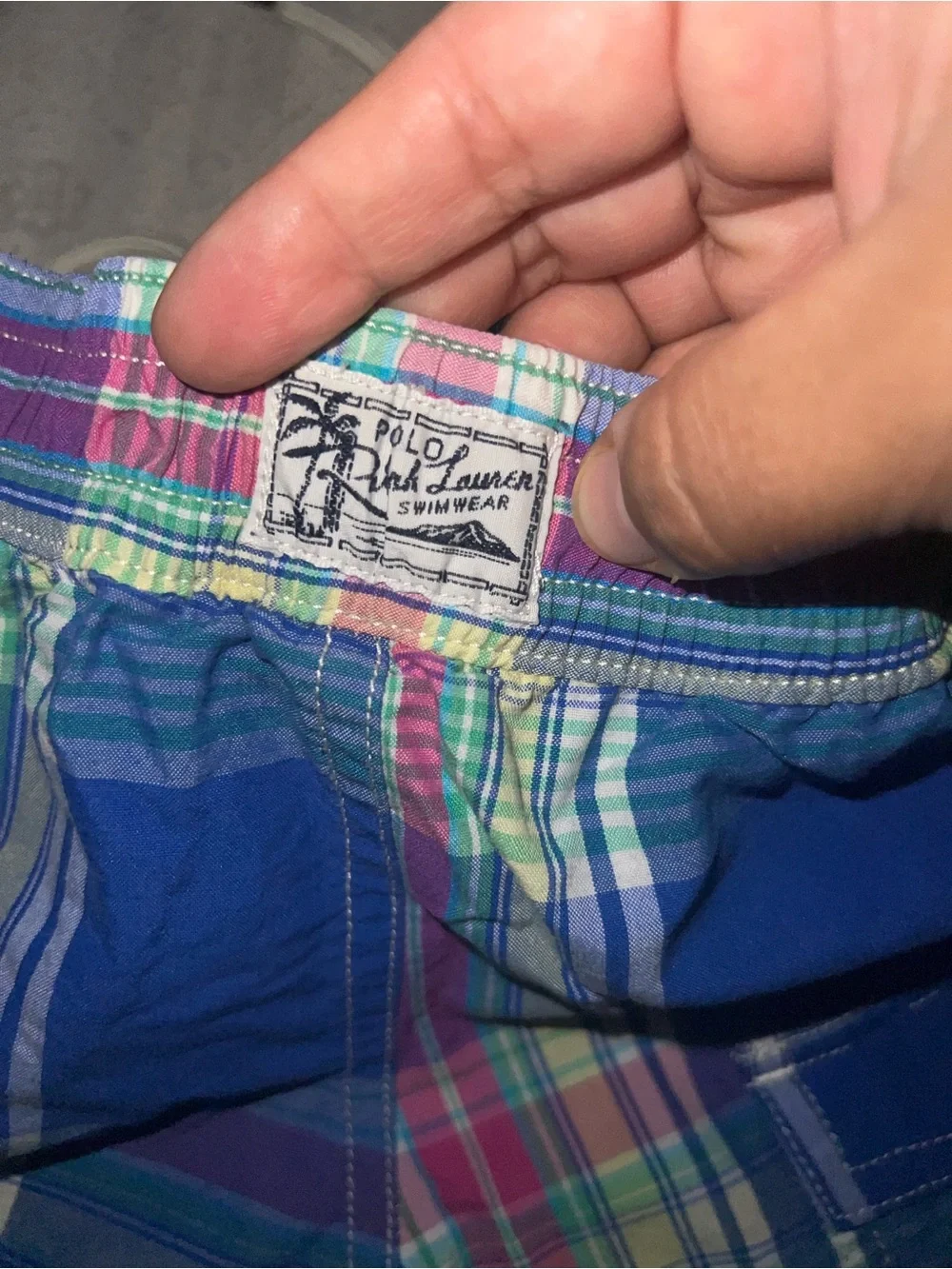 Polo Ralph Lauren baby boy swimming trunks size 12 months